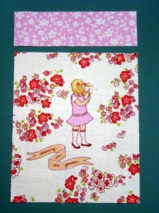 Make a Dolls Quilt - Step 2