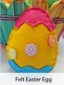 Make your own Felt Easter Egg