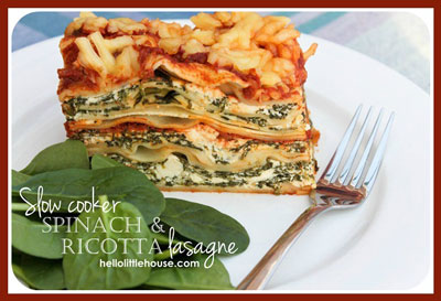 Make: Spinach Ricotta Lasagna