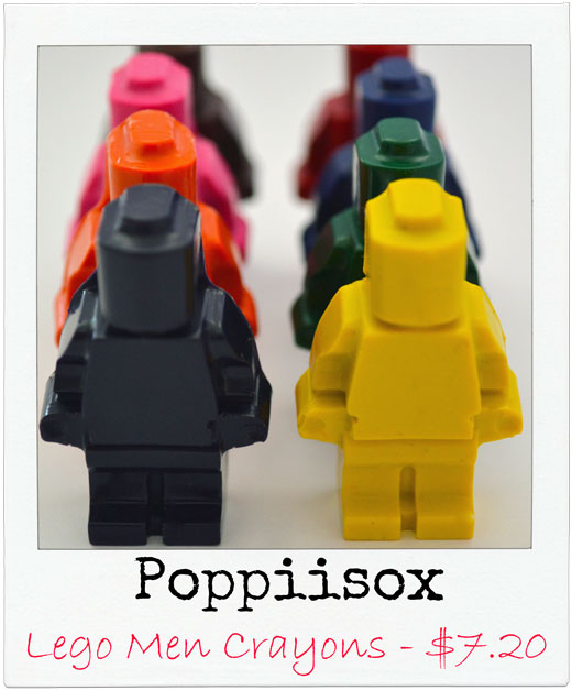 Poppiisox Lego Shaped Crayons