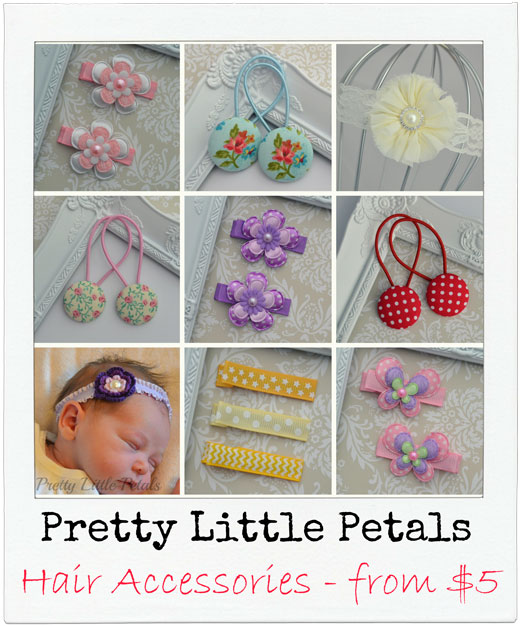 Pretty-Little-Petals Handmade Hair Accessories