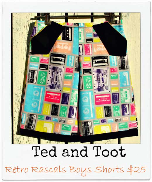 Ted-and-Toot-Boys-Shorts