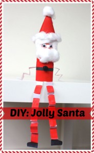 DIY-Jolly-Little Santa Craft