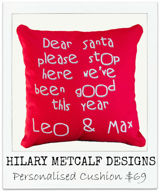 Hilary-Metcalf-Designs Personalised Cushion