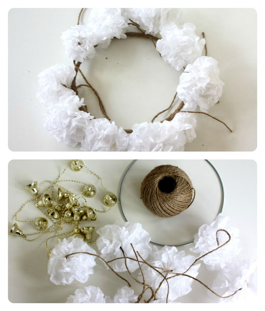 Step-4---DIY-Paper-Christmas Wreath