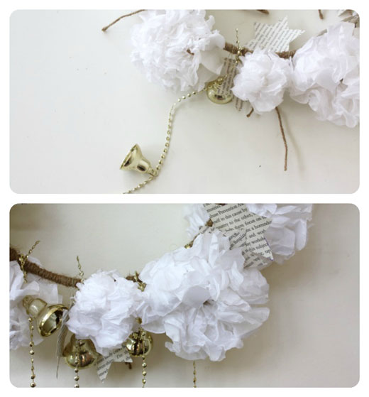 Step-5---DIY-Paper-Christmas Wreath