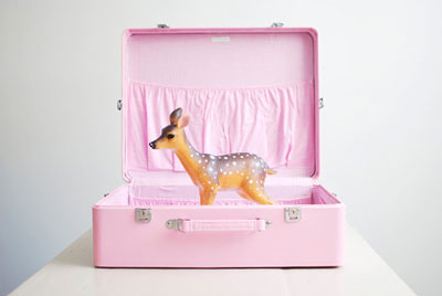 Pink-Suitcase at Leuie