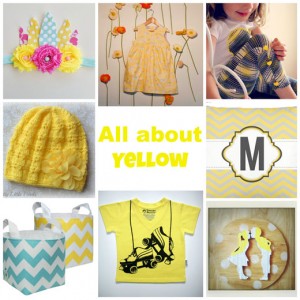 All-about-Yellow in January at Handmade Kids