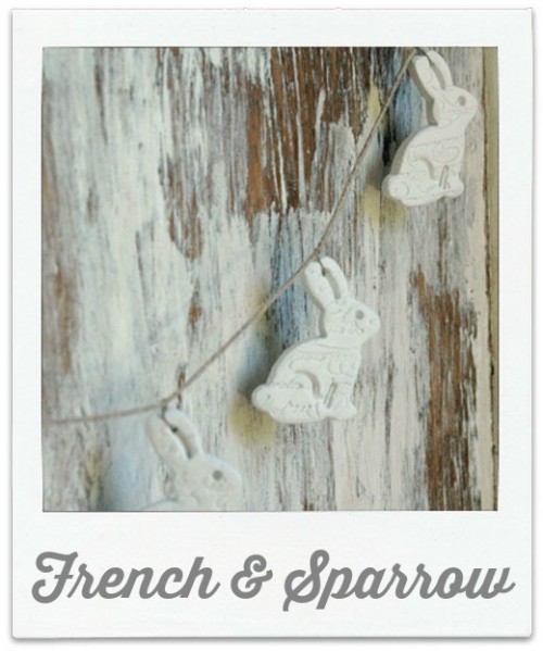 French & Sparrow Easter Garland