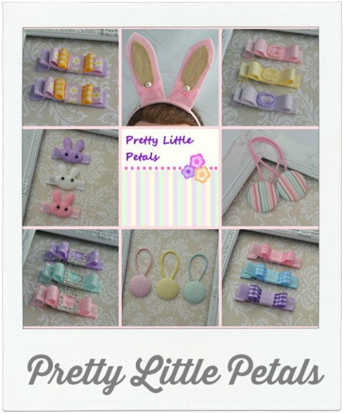 Pretty Little Petals Hair clips