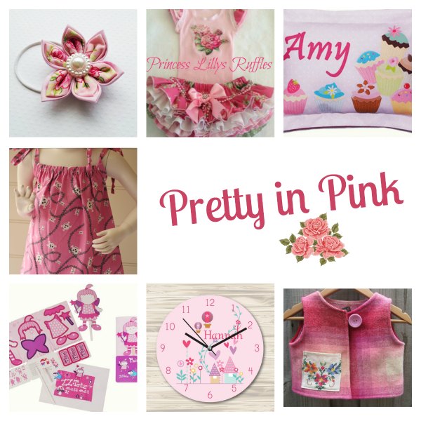 Pretty in Pink handmade shopping guide