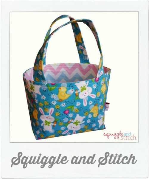 Squiggle and Stitch Easter Basket