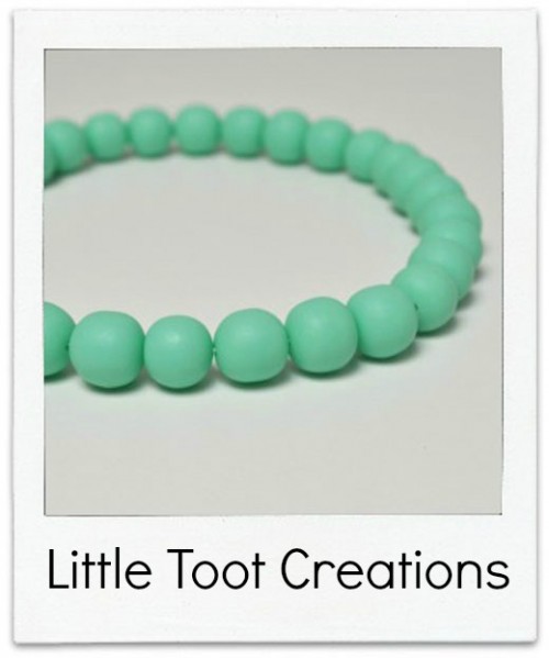 Little Toot Creations Resin bead necklace 