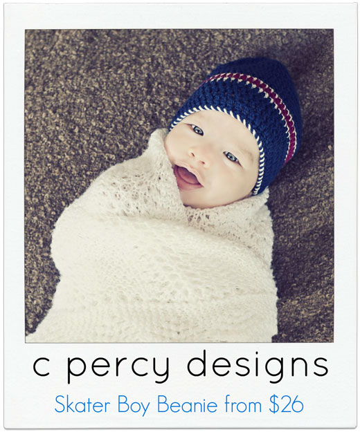 c-percy-designs knitted beanie