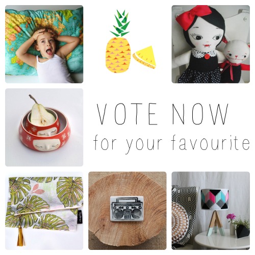 Vote Now for your favourite Etsy Design Awards
