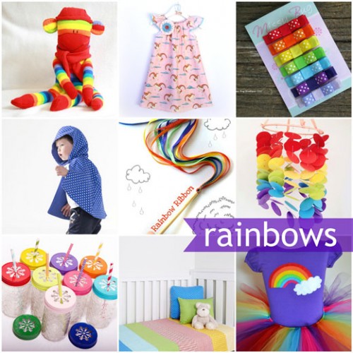 Rainbow handmade collection