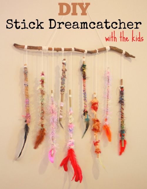 DIY Stick Dreamcatcher