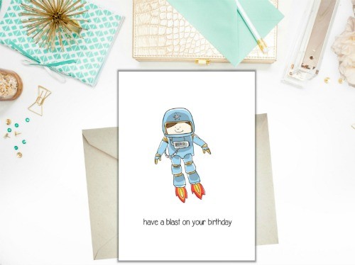 Birthday Card - Have a blast