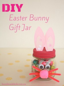 DIY Easter Bunny Gift Jar
