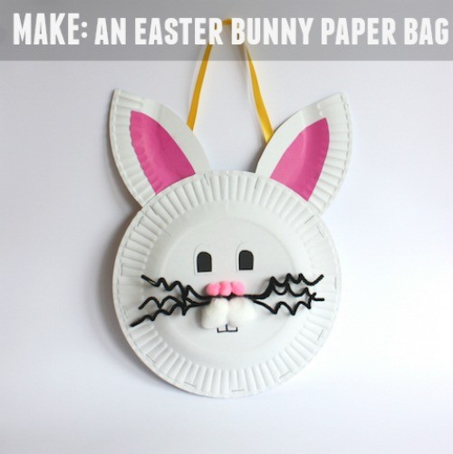 Make an Easter Bunny Paper Bag