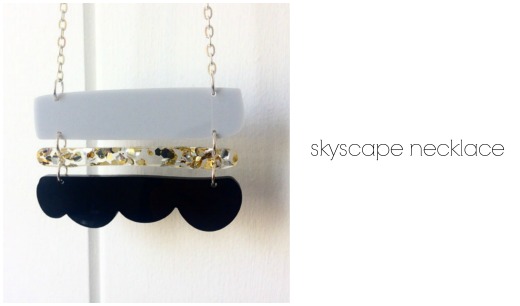 Skyscape necklace