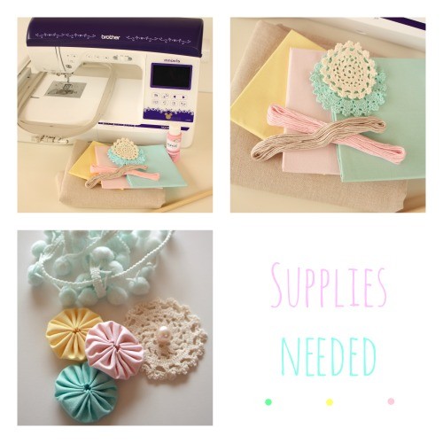 Supplies Needed Fabric Banner