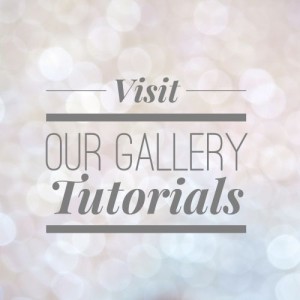 Visit our Gallery Tutorials