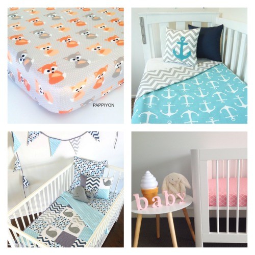 Baby Nursery Cot Sheets