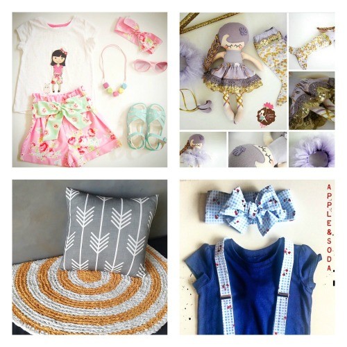 Fabulous Four collection at Handmade Kids