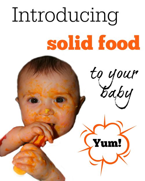 Introducing Solid Food to your Baby
