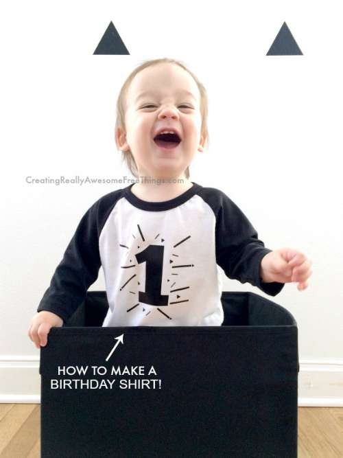 Make a Birthday Tshirt