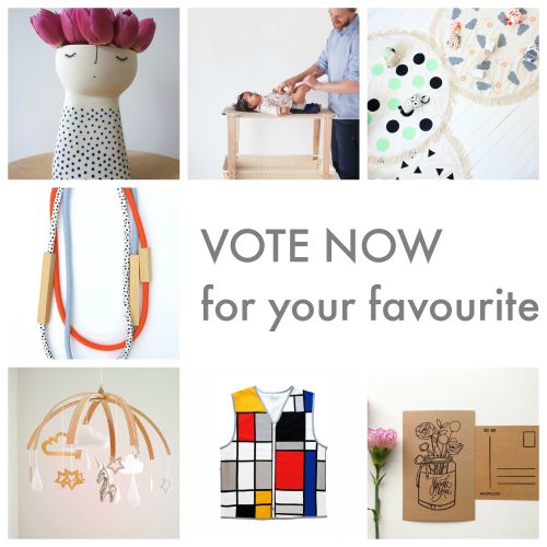 Vote for your favourite Etsy Designer 2015