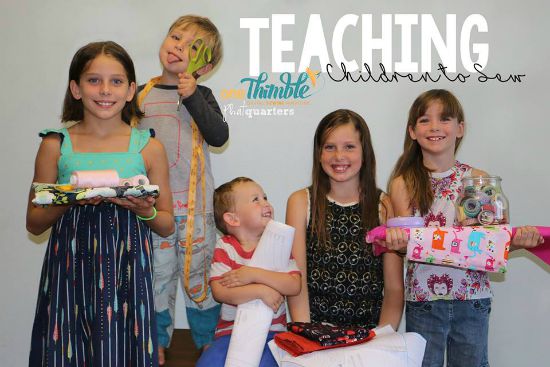 Teaching Kids to sew