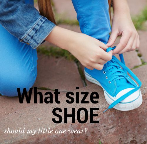What size shoe should my little one wear