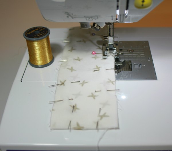 Sewing your headband