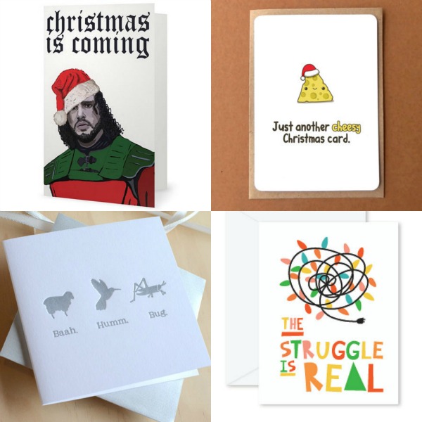 More quirky christmas cards