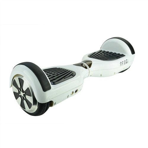 White self balancing scooter