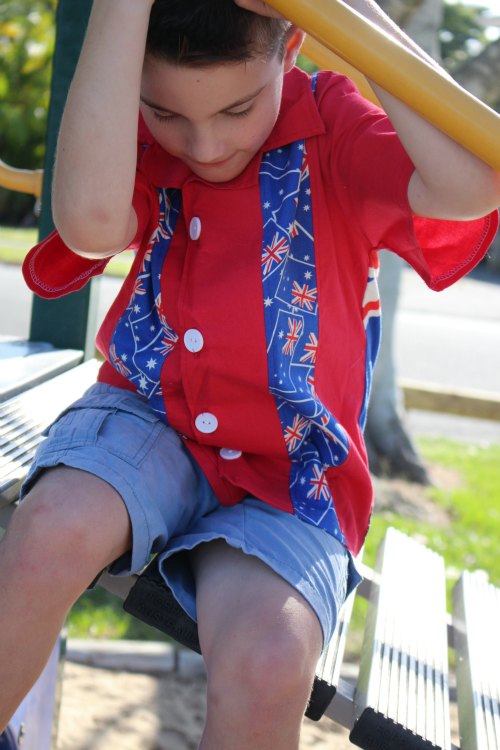 Classic Boys Australia Day Shirt