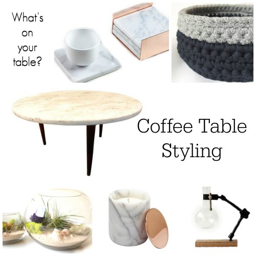 Coffee Table Styling with Chairish