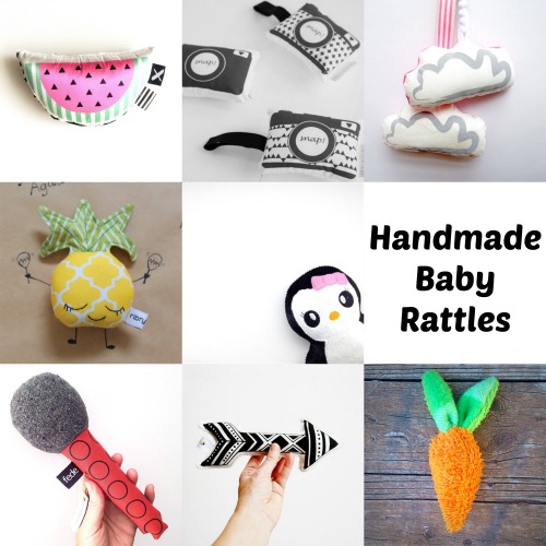 Handmade Baby Rattles