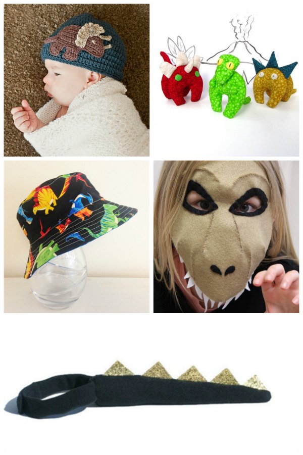 Handmade Dinosaur gift ideas 