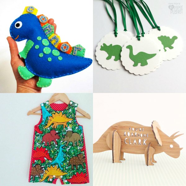 Handmade Dinosaur gift ideas