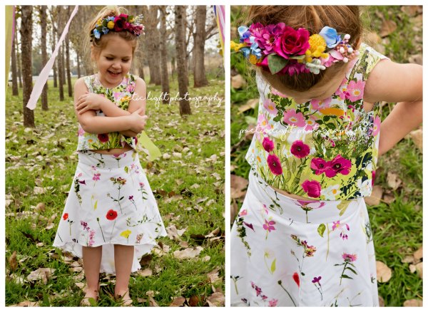 GIRLS BROOK BLOSSOM SKIRT