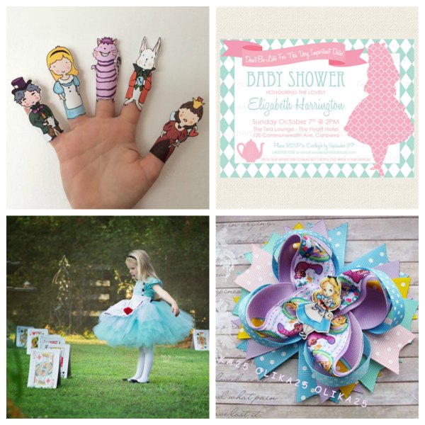 Alice in wonderland party ideas