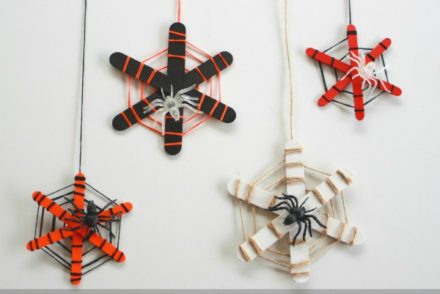 halloween-kids-craft-stick-spider-webs