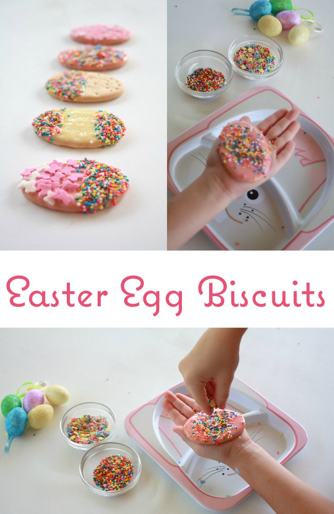 DIY Easter Egg Biscuits