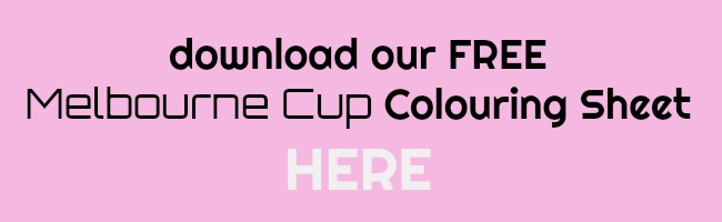 Melbourne Cup Colouring Printable