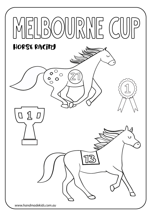 Melbourne-Cup-Kids-Colouring-Printable