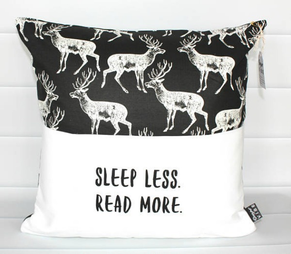 Elk Reading Cushion