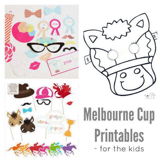 Melbourne Cup Printables for the kids